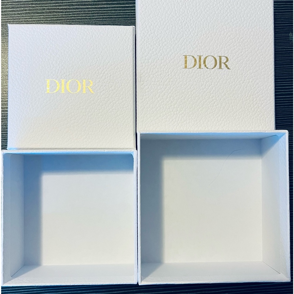 Brand new authentic Dior nesting boxes x2.  Made in Italy.